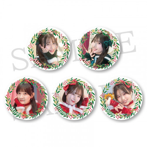 ランダム缶バッジ/クリスマス2025